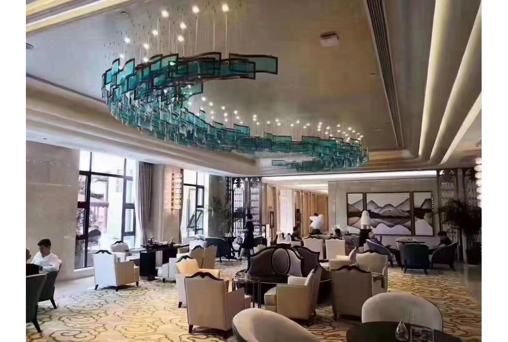 索迈特 定制售楼部吊灯大型创意酒店大堂灯饰宴会厅非标工程灯具 3Y-ZB8213吊灯