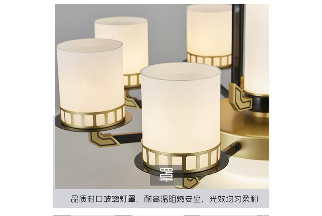 明府之家 新中式（五金+锌合金+玻璃）NN-NN-P6912